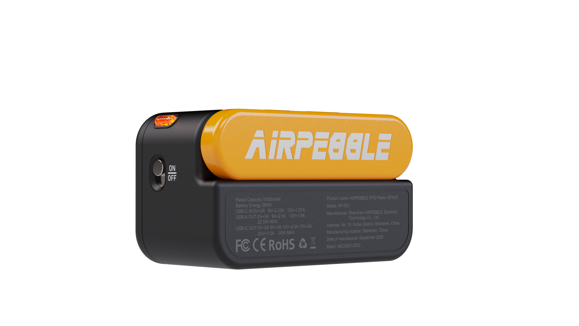 Airpebble Base (Keyless Relay Terminal)
