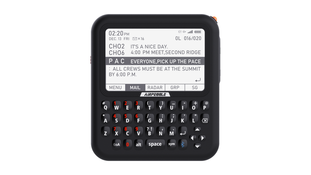 Airpebble Pro (Full-Keyboard Handheld Terminal）